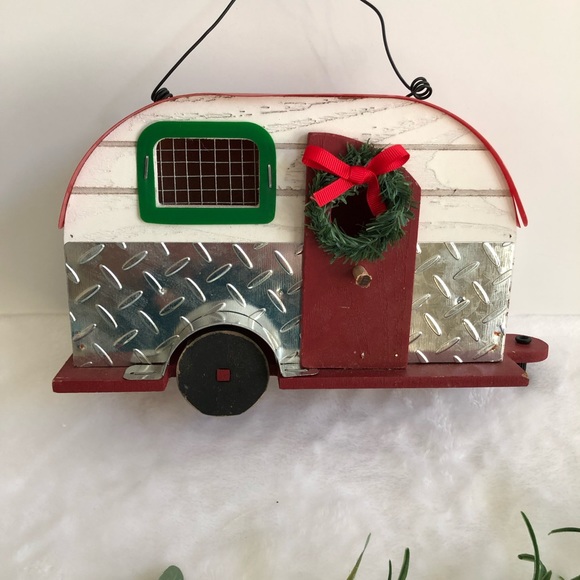 Holiday Lane Christmas Cheer Camper, New - Picture 1 of 8